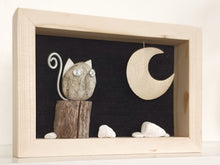 Carica l&#39;immagine nel visualizzatore di Gallery, Gatto che guarda la luna MIDI