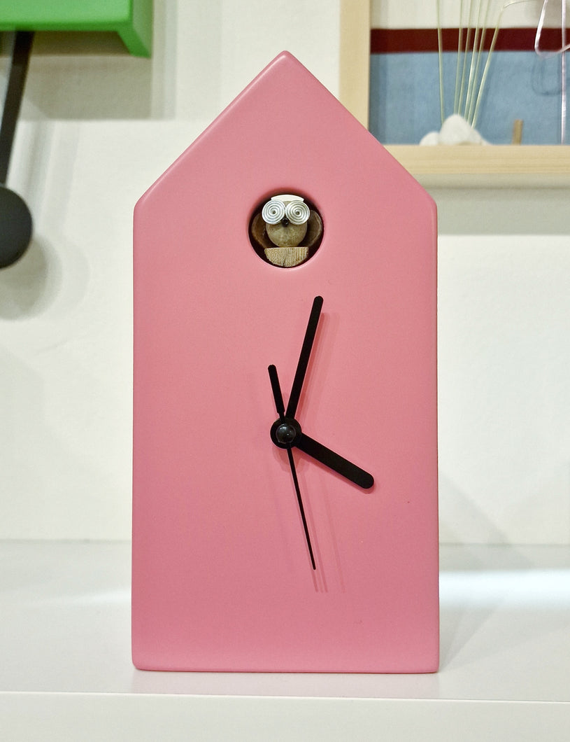 Orologio a pendolo minimal rosa