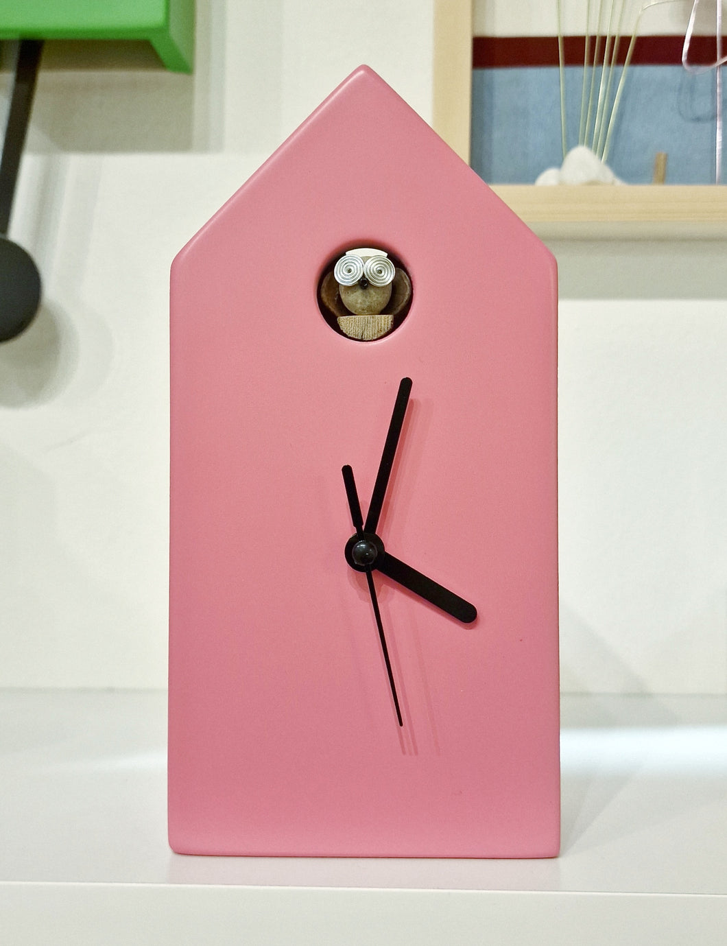 Orologio a pendolo minimal rosa
