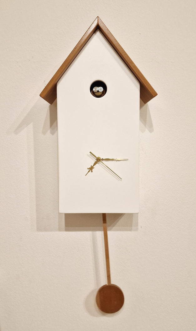 Cucù classico bianco e ciliegio