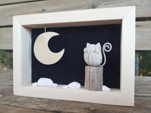 Carica l&#39;immagine nel visualizzatore di Gallery, Gatto che guarda la luna MIDI